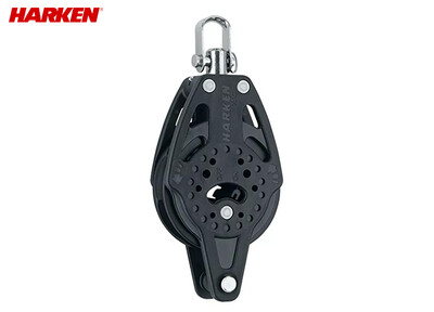 Harken Carbo Ratchet 75 mm Singolo con Arricavo