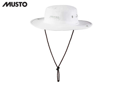 Cappello Musto Evolution FD Brimmed Bianco