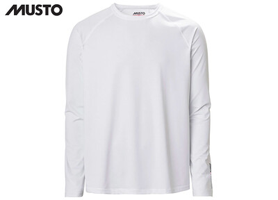 Maglia Musto Evo Sunblock 2.0 Bianca