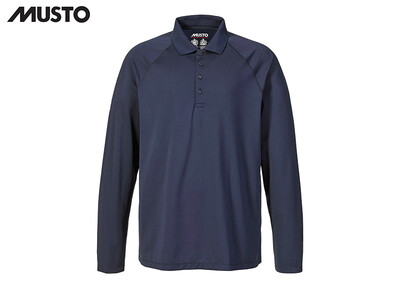 Polo Maniche Lunghe Musto Evo Sunblock 2.0. Blue navy