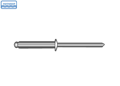 Rivetti Monel ø3,2 mm in Blister