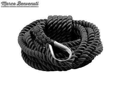 Cima Benvenuti Twister 3 Legnoli HT Ø16mm Nera 8/12mt con Redancia