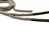 Cima T16 Ø28mm Grigio Steel 16/20mt Gassa Impiombata Cuoio Nero Image