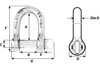 Grillo Inox Dritto Wichard Ø5 mm Image
