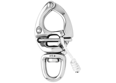 Moschettone Inox Wichard Sgancio Rapido Occhio Girevole 110mm