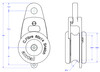 Antal Snatch Block 60 mm Image