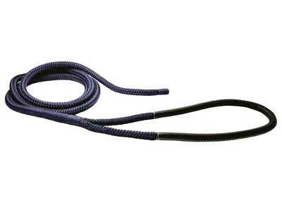 Cima T16 Ø28mm Blu 16/20mt Gassa Impiombata Cuoio Nero
