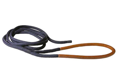 Cima T16 Ø28mm Blu 16/20mt Gassa Impiombata Cuoio Marrone
