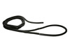 Cima T16 Ø24mm Nera 16/20mt Gassa Impiombata Cuoio Nero  Image