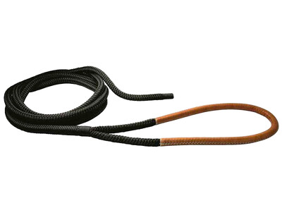 Cima T16 Ø28mm Nera 16/20mt Gassa Impiombata Cuoio Marrone