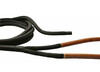 Cima T16 Ø28mm Nera 16/20mt Gassa Impiombata Cuoio Marrone Image