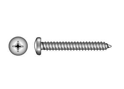 Viti Testa Cilindrica Bombata ø2,9 mm in Blister