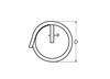 Copiglie G Ring Inox in Blister Image