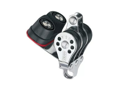 Harken Micro 22 mm Triplo con Strozza e Arricavo