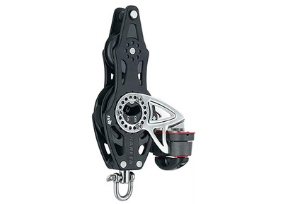 Harken Violino Carbo Ratchet 75 mm con Strozza e Arricavo