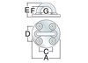 Golfare Fisso Harken 76 mm Image
