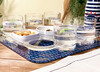 Set Vassoio Portabicchieri E Ciotole MB Clear Image