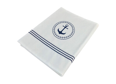 Set Lenzuolo E Federa Cuscino MB Santorini White