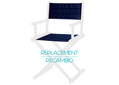 Set Ricambio Sedile E Schienale Sedia Pieghevole MB