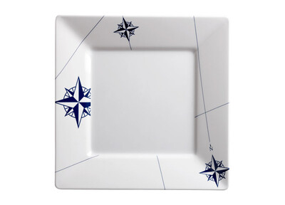 Set Piatti Piani Quadrati MB Northwind