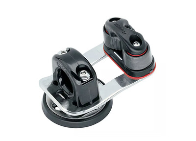 Harken Torretta Girevole con Passascotta e Strozzatore