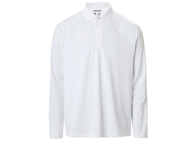Polo Maniche Lunghe Musto Evo Sunblock 2.0. Bianca