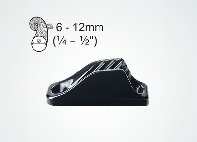 ClamCleat 6-12 mm in Plastica