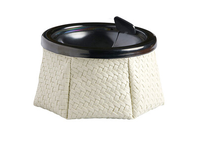 Posacenere MB Rattan White