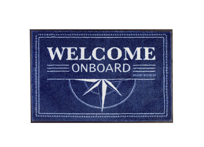 Tappeto MB Welcome Blue